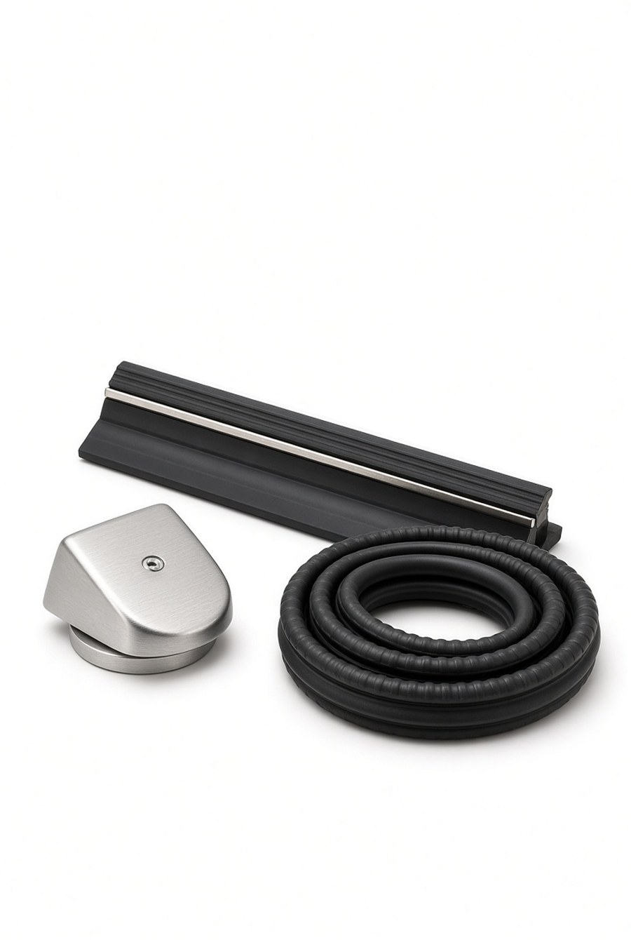 Door stop and weatherstrip seal